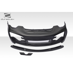 2005-2011 Porsche 911 Carrera 997 Duraflex Tecnika Front Bumper - 4 Piece image - 3