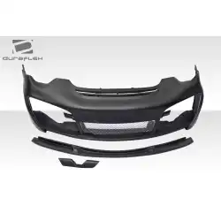 2005-2011 Porsche 911 Carrera 997 Tecnika Front Bumper - 4 Piece image - 3