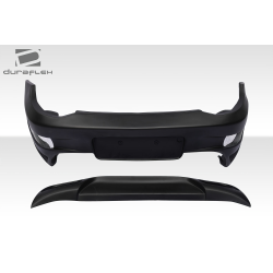 2009-2011 Porsche 911 Carrera 997 C2 C2S C5 C4S Targa 4 Targa 4S Cabriolet Duraflex Tecnika Rear Bumper - 2 Piece image - 3
