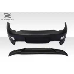 2009-2011 Porsche 911 Carrera 997 C2 C2S C5 C4S Targa 4 Targa 4S Cabriolet Tecnika Rear Bumper - 2 Piece image - 4