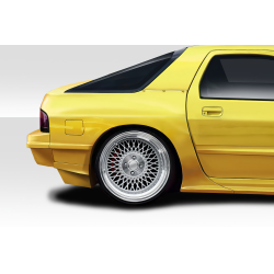 1986-1991 Mazda RX-7 Duraflex RE Wide Body Rear Fenders - 2 Piece image - 1