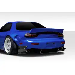 1993-1997 Mazda RX-7 TKO Boss Wide Body Rear Diffuser - 9 Piece image - 1