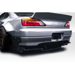 1999-2002 Nissan Silvia S15 Duraflex TKO RBS Wide Body Rear Diffuser - 7 Piece image - 1