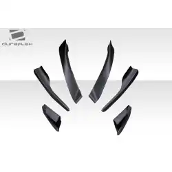 2013-2020 Scion FR-S Toyota 86 Subaru BRZ GT500 V2 Canards - 6 Piece image - 4