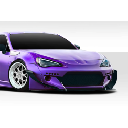 2013-2020 Scion FR-S Toyota 86 Subaru BRZ Duraflex GT500 V2 Canards - 6 Piece image - 1