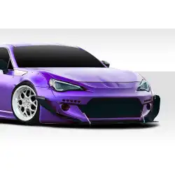 2013-2020 Scion FR-S Toyota 86 Subaru BRZ GT500 V2 Canards - 6 Piece image - 8