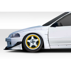 1992-1995 Honda Civic 2dr / HB Duraflex TKO RBS Wide Body Front Fenders - 2 Piece image - 1