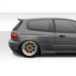 1992-1995 Honda Civic HB TKO RBS Wide Body Rear Fender Flares - 2 Piece image - 1