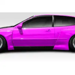 1992-1995 Honda Civic HB TKO RBS Wide Body Side Skirts Rocker Panels - 2 Piece image - 1
