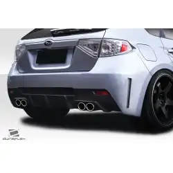2008-2014 Subaru Impreza STI 5DR 2011-2014 Impreza WRX 5DR VRS Rear Bumper - 1 Piece image - 8