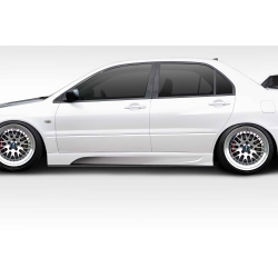 2003-2006 Mitsubishi Lancer Evolution 8 9 Duraflex VRS Side Skirts Rocker Panels - 4 Piece image - 1