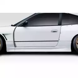 1989-1994 Nissan 240SX S13 V Speed Wide Body Side Skirt Rocker Panels - 2 Piece (S) image - 1