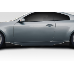 2003-2007 Infiniti G Coupe G35 Duraflex Vader Side Skirts Rocker Panels Add Ons Spat Extensions - 4 Piece image - 1