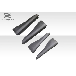 2003-2007 Infiniti G Coupe G35 Duraflex Vader Side Skirts Rocker Panels Add Ons Spat Extensions - 4 Piece image - 3