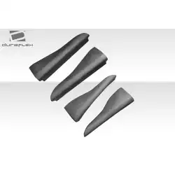 2003-2007 Infiniti G Coupe G35 Vader Side Skirts Rocker Panels Add Ons Spat Extensions - 4 Piece image - 3
