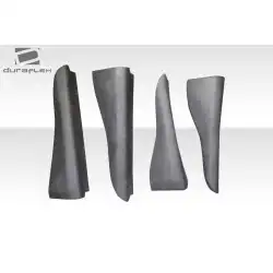 2003-2007 Infiniti G Coupe G35 Vader Side Skirts Rocker Panels Add Ons Spat Extensions - 4 Piece image - 6
