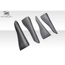 2003-2007 Infiniti G Coupe G35 Vader Side Skirts Rocker Panels Add Ons Spat Extensions - 4 Piece image - 8