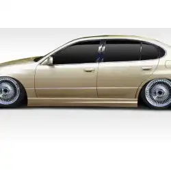 1998-2005 Lexus GS Series GS300 GS400 GS430 W1 Side Skirts Rocker Panels - 2 Piece image - 1