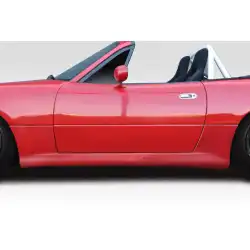 1990-1997 Mazda Miata Works Side Skirts Rocker Panels - 2 Piece image - 1