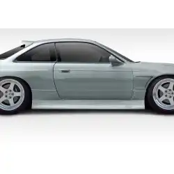 1995-1998 Nissan 240SX S14 Type U V2 Side Skirts Rocker Panels - 2 Piece image - 1