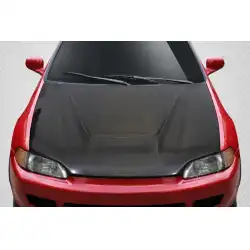 1992-1995 Honda Civic 2DR / HB Vader Hood - 1 Piece image - 1
