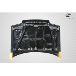 1988-1991 Honda Civic HB CR-X Carbon Creations SiR Look Style Hood - 1 Piece image - 3