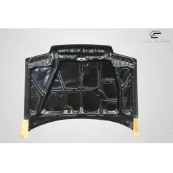 1988-1991 Honda Civic HB CR-X SiR Look Style Hood - 1 Piece image - 6