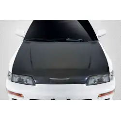 1988-1991 Honda Civic HB CR-X JDM OEM Look Hood - 1 Piece ( JDM VERSION) image - 1