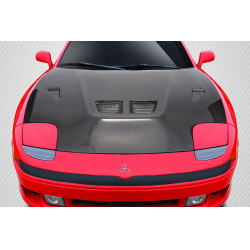 1991-1993 Mitsubishi 3000GT Carbon Creations Evo Hood - 1 Piece image - 1