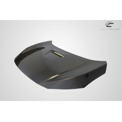 2017-2021 Honda Civic Type R Carbon Creations OEM Look Hood - 1 Piece image - 3