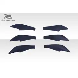 2013-2020 Scion FR-S Toyota 86 Subaru BRZ GT500 V3 Rear Bumper Canards - 6 Piece image - 7
