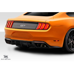 2018-2023 Ford Mustang Duraflex Grid Rear Diffuser - 1 Piece image - 3