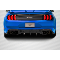 2018-2023 Ford Mustang Carbon Creations Grid Rear Diffuser - 1 Piece (s) image - 1