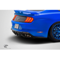 2018-2023 Ford Mustang Carbon Creations Grid Rear Diffuser - 1 Piece (s) image - 2