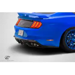 2018-2023 Ford Mustang Grid Rear Diffuser - 1 Piece (s) image - 7