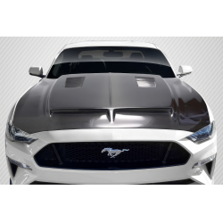 2018-2023 Ford Mustang Carbon Creations GT500 Hood - 1 Piece image - 1
