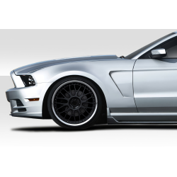 2010-2014 Ford Mustang Duraflex GT350 V2 Look Front Fenders - 2 Piece image - 8