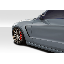 2010-2014 Ford Mustang Duraflex GT350 V2 Look Front Fenders - 2 Piece image - 1