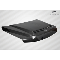 2017-2022 Ford Super Duty F250 F350 F450 Carbon Creations GT500 Hood - 1 Piece image - 3