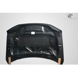 2017-2022 Ford Super Duty F250 F350 F450 Carbon Creations GT500 Hood - 1 Piece image - 5