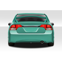 2006-2015 Honda Civic 4DR Duraflex Type R Look Rear Wing Spoiler - 1 Piece image - 3