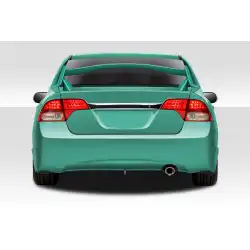 2006-2015 Honda Civic 4DR Type R Look Rear Wing Spoiler - 1 Piece image - 8