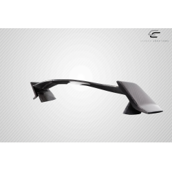 2006-2015 Honda Civic 4DR Sedan Carbon Creations Type R Look Rear Wing Spoiler - 1 Piece image - 9