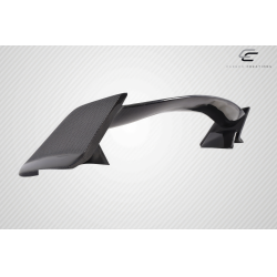2006-2015 Honda Civic 4DR Sedan Carbon Creations Type R Look Rear Wing Spoiler - 1 Piece image - 7