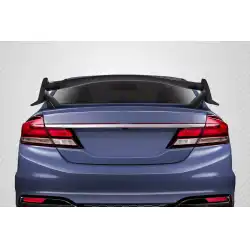 2006-2015 Honda Civic 4DR Sedan Type R Look Rear Wing Spoiler - 1 Piece image - 10