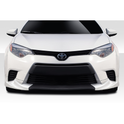 2014-2016 Toyota Corolla Duraflex Zeta Front Lip Under Spoiler ( base model only ) - 3 Piece image - 1