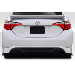 2014-2016 Toyota Corolla Duraflex Zeta Rear Lip - 2 Piece image - 3
