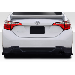 2014-2016 Toyota Corolla Duraflex Zeta Rear Lip - 2 Piece image - 1