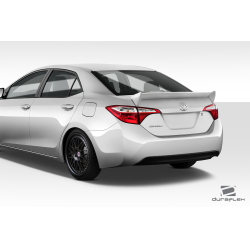 2014-2016 Toyota Corolla Duraflex Zeta Rear Wing Spoiler - 1 Piece image - 3