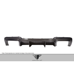 2011-2016 BMW M5 F10 Carbon AF-1 Rear Diffuser ( CFP ) - 1 Piece image - 2